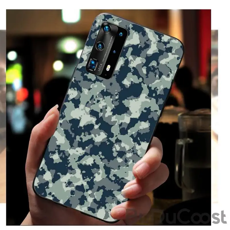 Камуфляжный чехол для телефона Huawei P9 10 20 30 40 P Smart 20lite 2019 P30 lite Pro 2017 | Мобильные