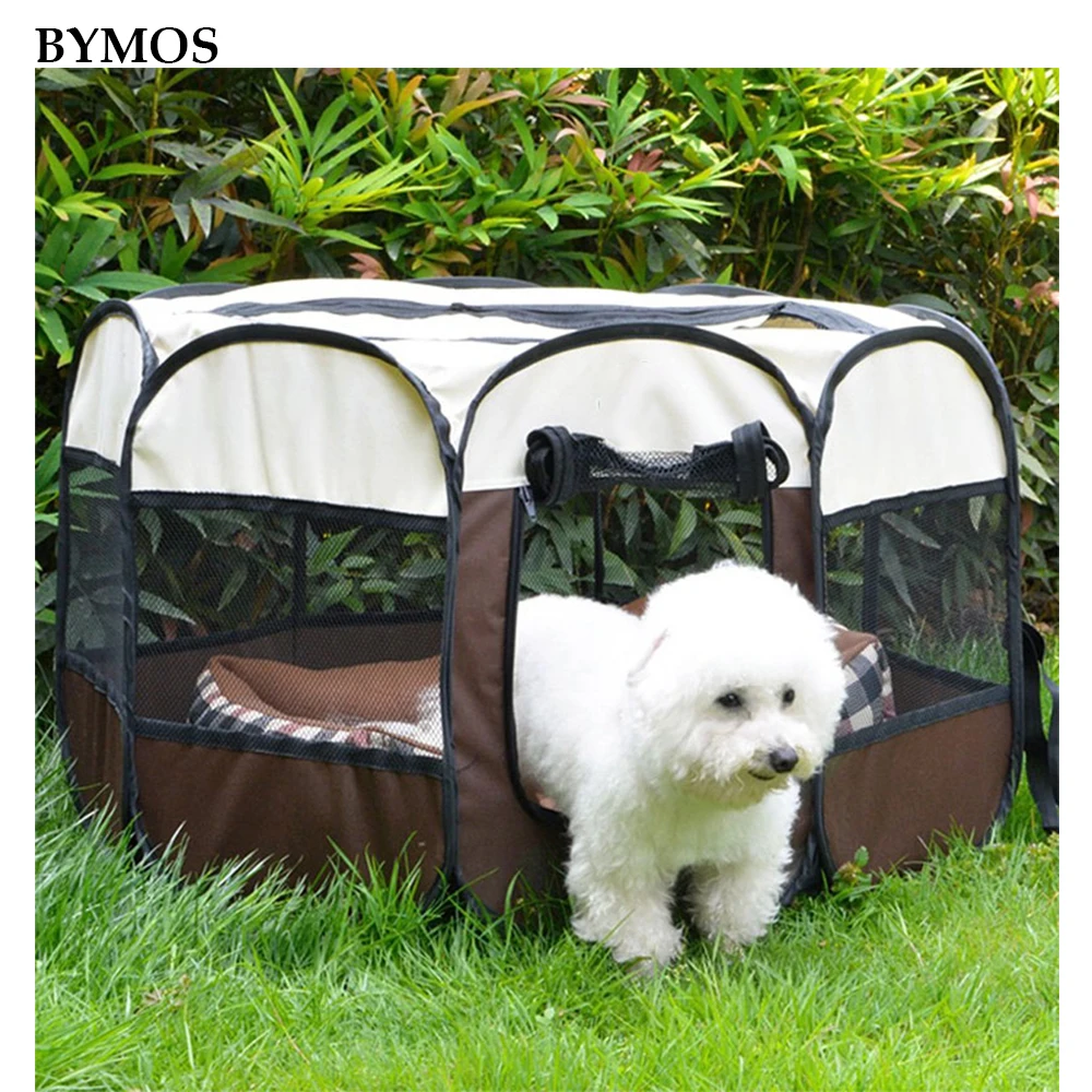 Переносная палатка-манеж для домашних питомцев складной домик животных большая