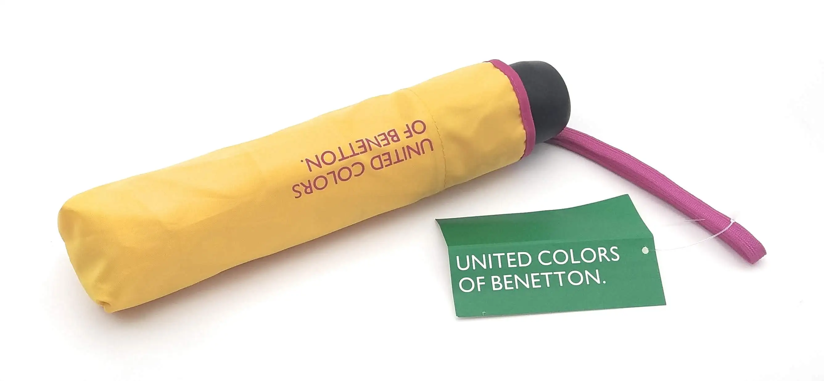 Зонт-мини ручной Женский объединенные цвета Benetton восемь стержней диаметр 95 см.