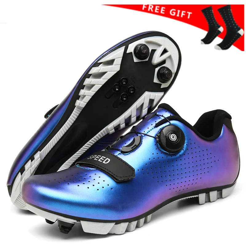 Кроссовки мужские спортивные профессиональная обувь для езды на велосипеде с