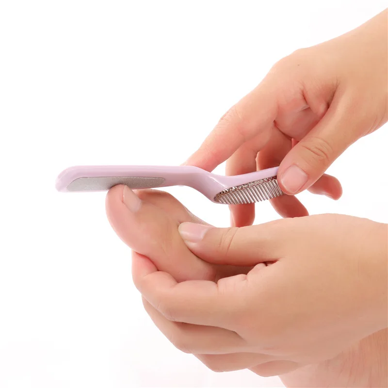Профессиональная двусторонняя пилка для ног удаления мозолей и омертвевшей кожи