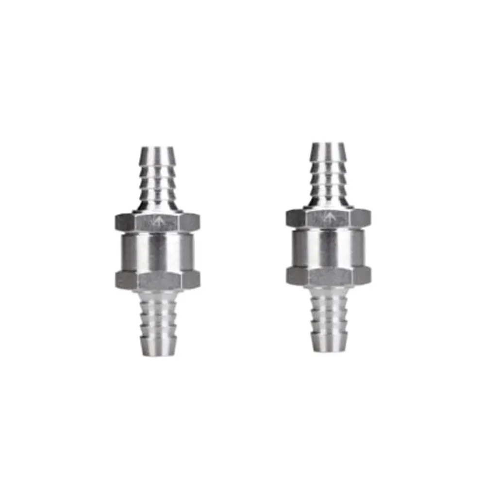 

6MM 8MM 10MM 12MM 1 WAY ALUMINIUM NON RETURN CHECK VALVE PETROL OIL WATER