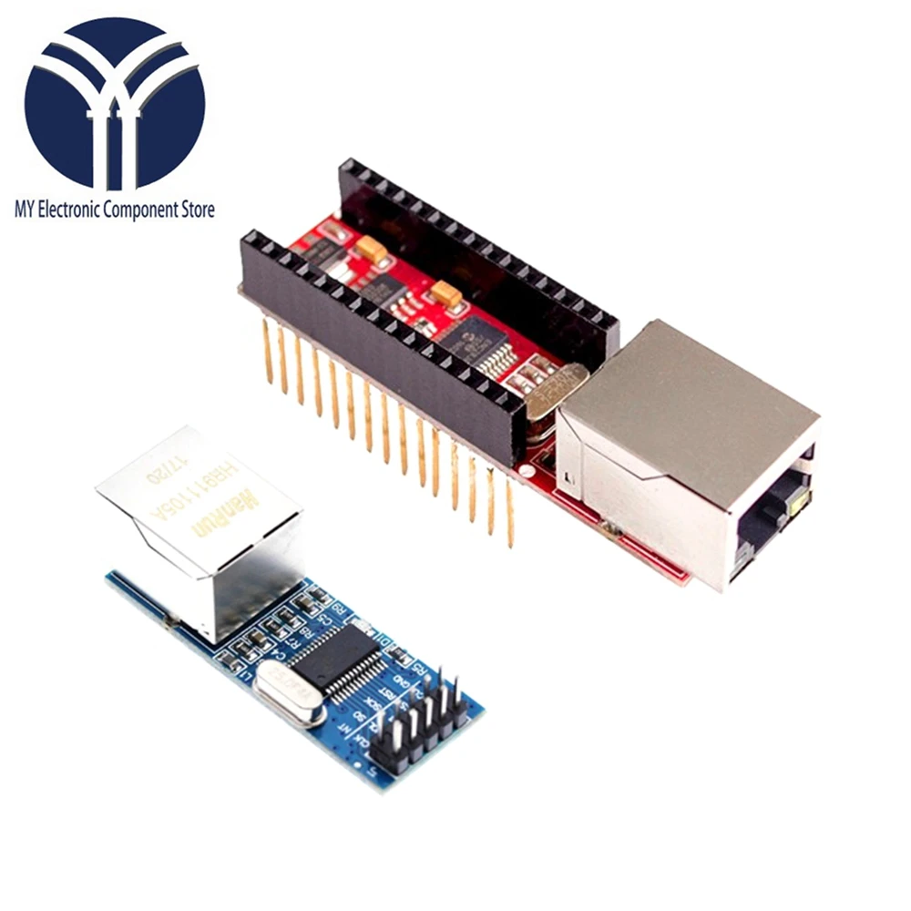 Сетевой мини-модуль ENC28J60 Ethernet-экран для интерфейса Nano SPI локальная сеть модуль