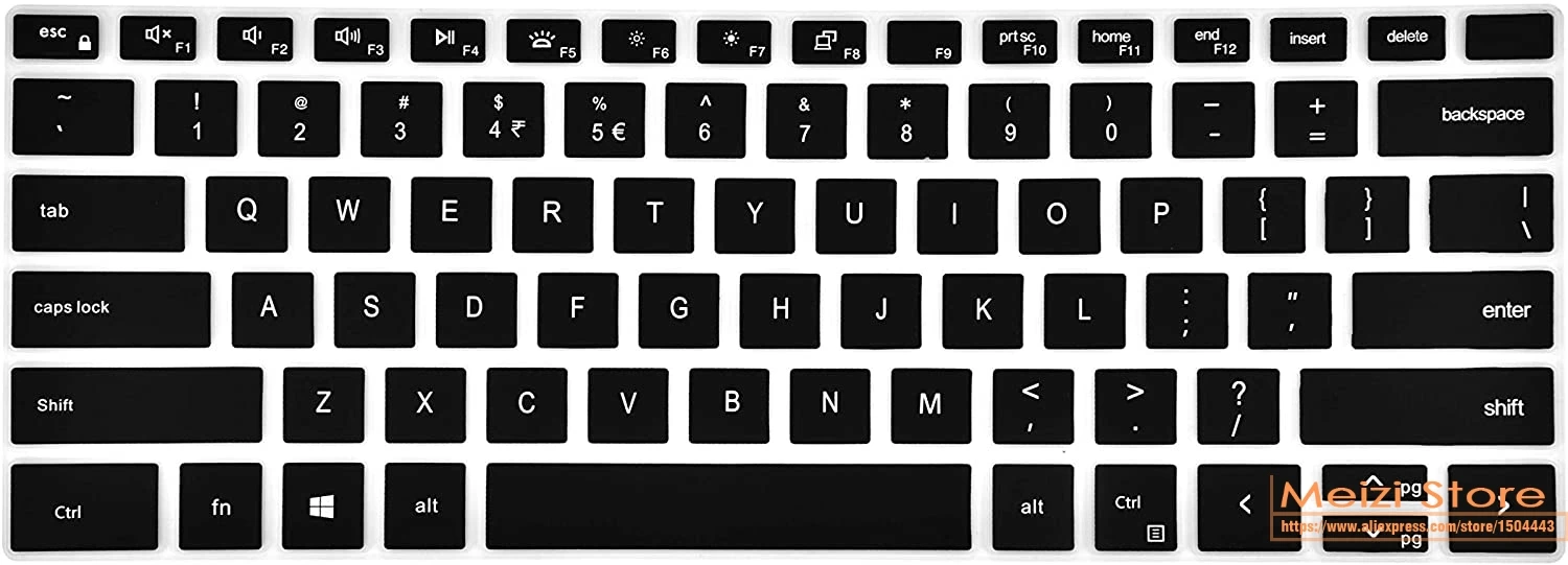 Силиконовая накладка на клавиатуру для ноутбука 2020 XPS 17 9700 XPS17 Dell 15 9500 2 в 1 6