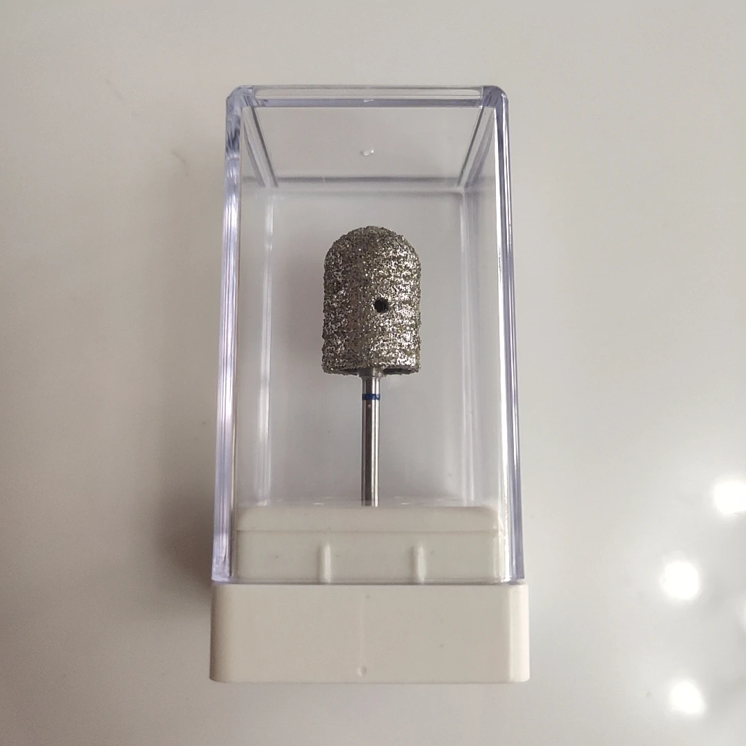 13mm Nail Legs Drill Bit Diamond pedicure polishing Cap Foot Callus Cuticle Cutters Burr Bits Manicure Accessories Milling