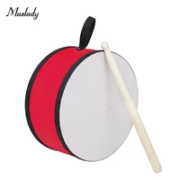 muslady hand drums 8 inch portable drum kids instrument with drum stick percussion accessaries