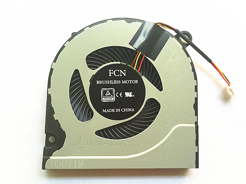 Оригинальный новый вентилятор охлаждения для ноутбука SSEA Acer Nitro 5 A715 71 52