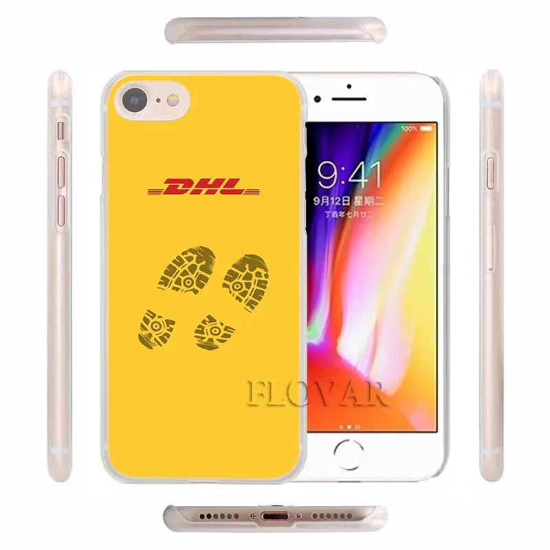 

express DHL Phone Case for iPhone 11 Pro 7 8 XR SE 2020 X XS MAX 11 Pro MAX 7+ 8+ 6 6s Plus 5S Hard Cover
