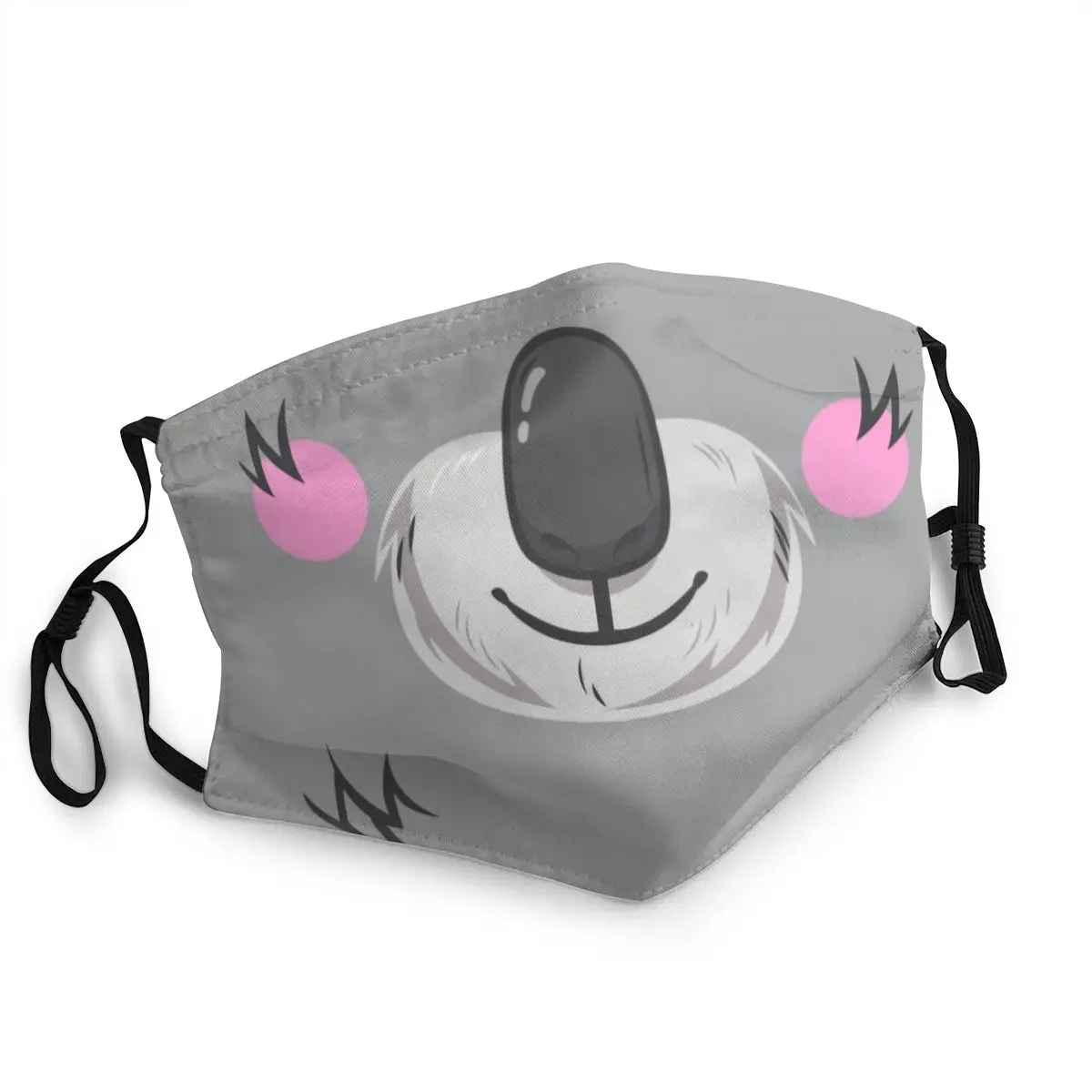 Многоразовая маска для лица Koala Smile взрослых респиратор с милым мультяшным