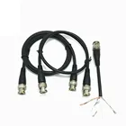 0,5 м1 м1,5 м BNC кабель со штыревыми соединителями на обоих концах для подключения Кабель-адаптер для CCTV Камера BNC разъем кабель Камера аксессуары для BNC