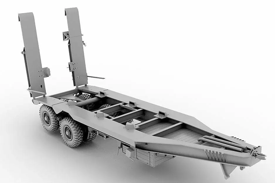 Тандер модель 1/35 TM35205 Второй мировой войны британский Scammell Pioneer TRMU30 трейлер |