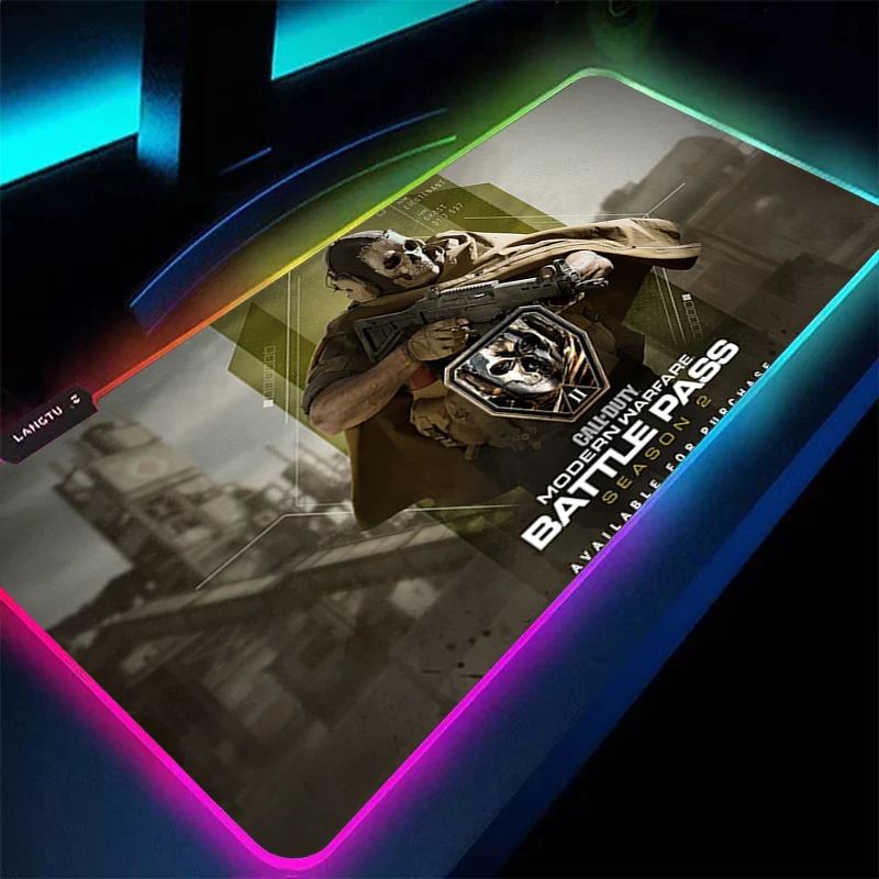 

Call Of Duty Warzone DIY Custom Gaming Mouse Pad Computer Mousepad Large Mouse Pad Gamer RGB Big Mouse Carpet PC Desk RGB Mat