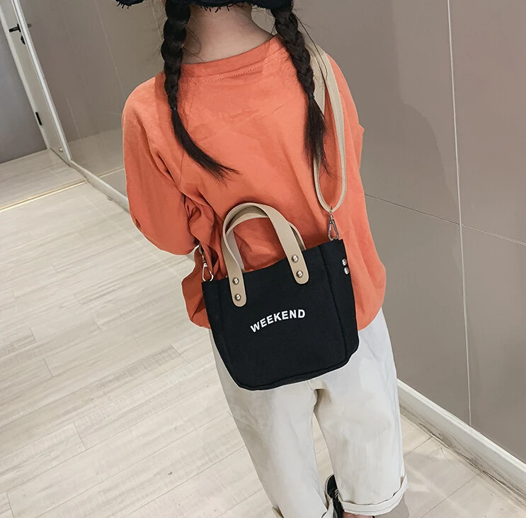 Местный запас 2019 новая детская сумка через плечо Холщовая Сумка Детские ключи