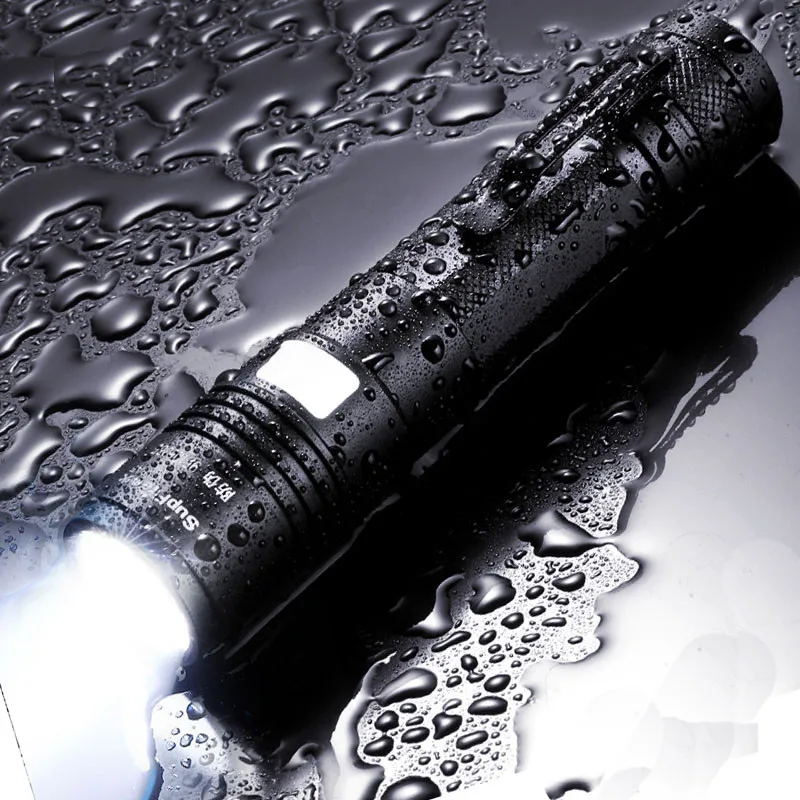 Мощный светодиодный фонарик 10 Вт с USB-зарядкой |