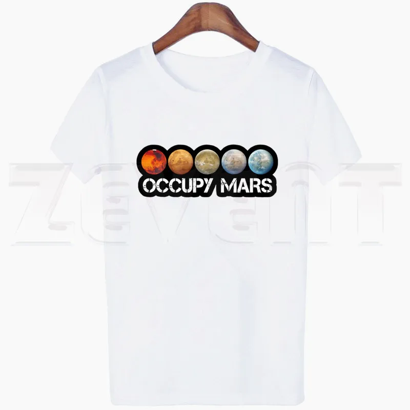 Пространство X логотип занимают Mars ракеты SpaceX летние топы и футболки