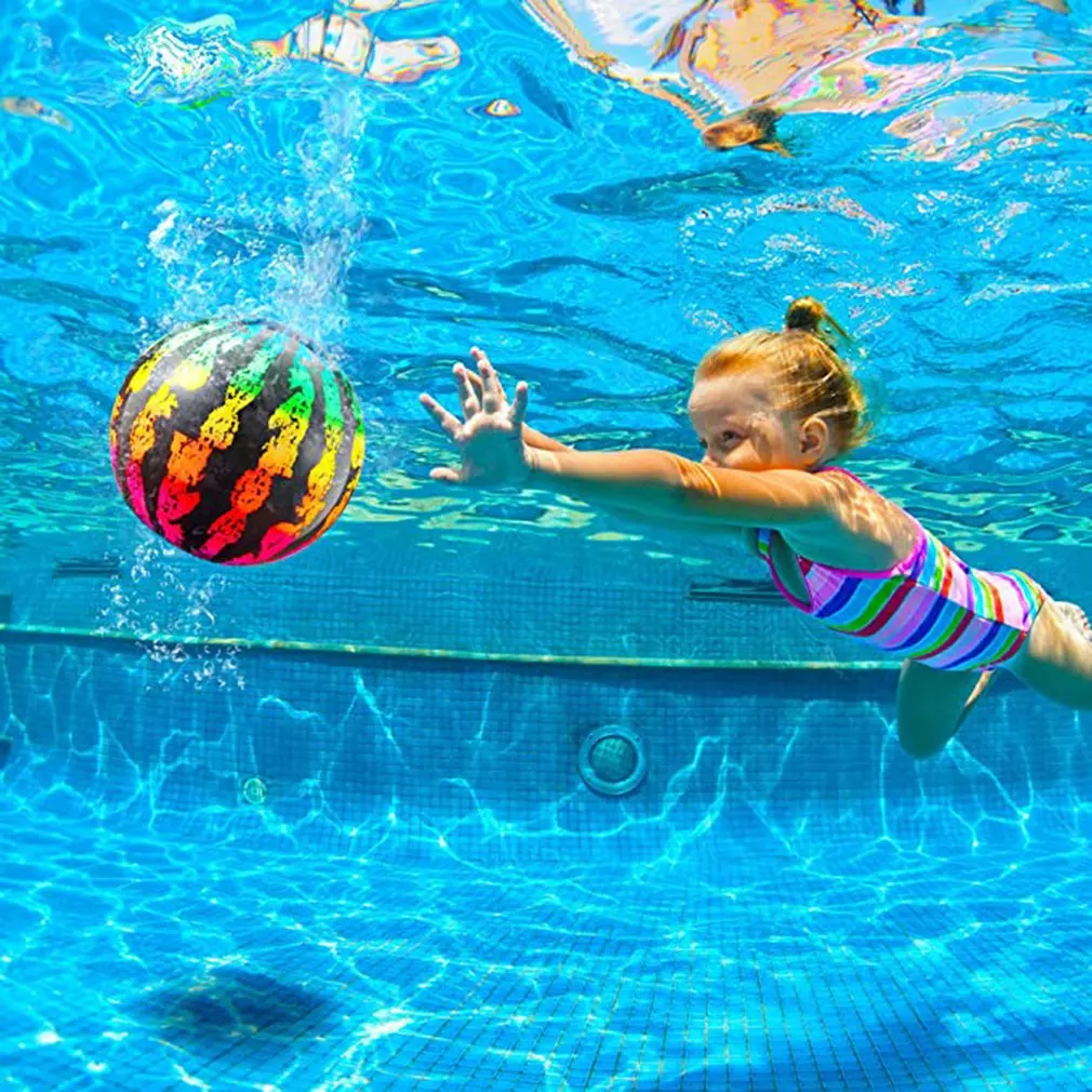 

Новинка 2021, водные воздушные шары, забавная игрушка для пляжа, бассейна, мяч арбуза, потрясающая игра для бассейна, мяч для подводного прохож...