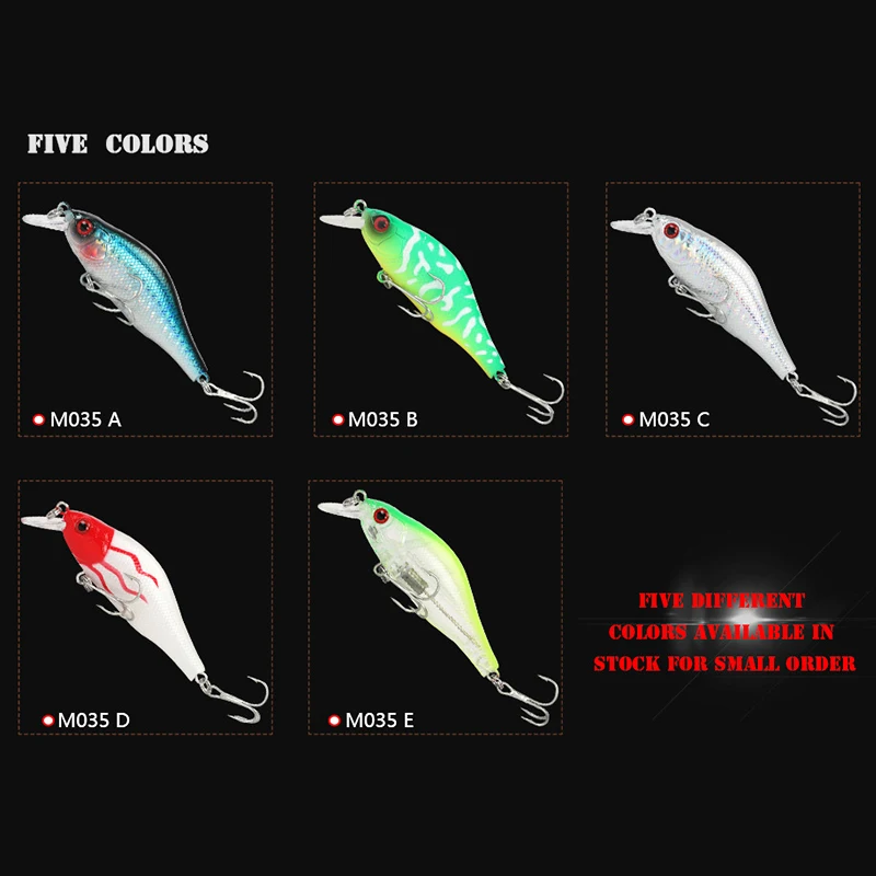 1PCS Floating Minnow Fishing Bait 8cm 9g 3D Eyes Hard Lures High Quality Treble Hooks Wobbler Crankbaits Pesca Fishing Tackle