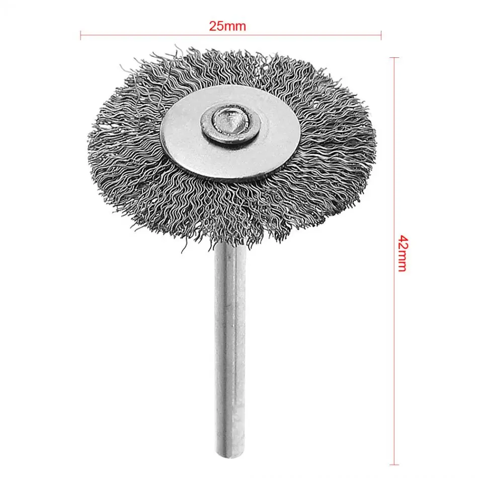Диаметр шлифовальной проволоки аксессуары из нержавеющей стали вращающиеся