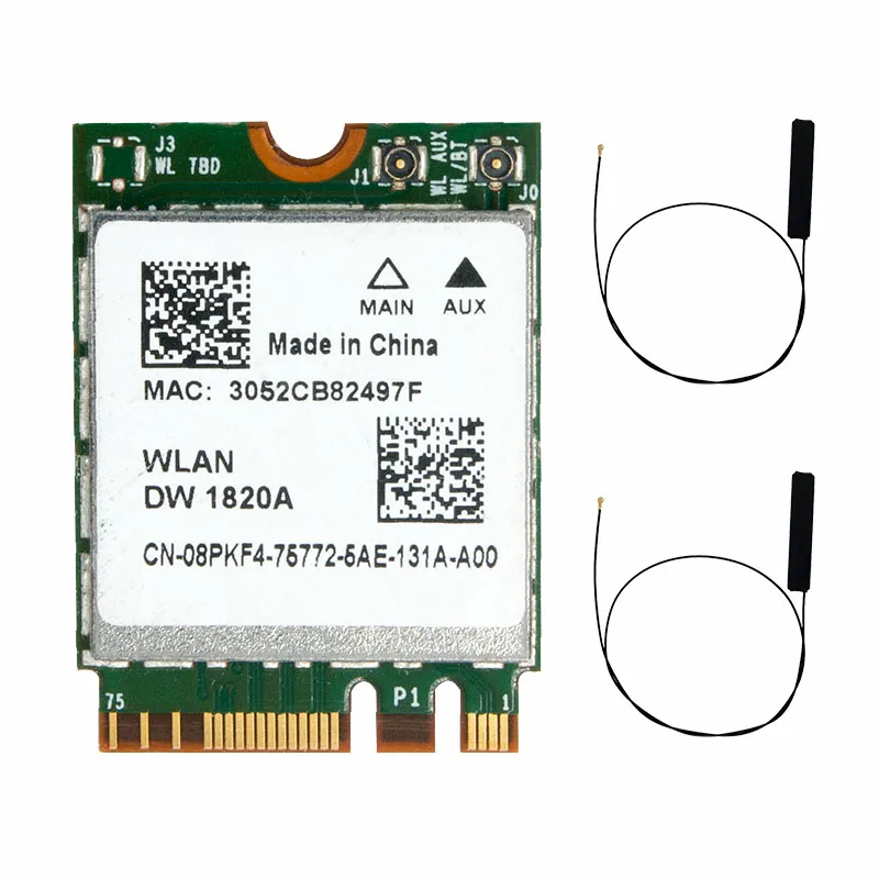 Broadcom BCM94350ZAE BCM94350 DW1820A 802.11AC 867 Мбит/с NGFF M.2 Bluetooth 4 1 Беспроводной карты Dual Band сети Wi-Fi 2