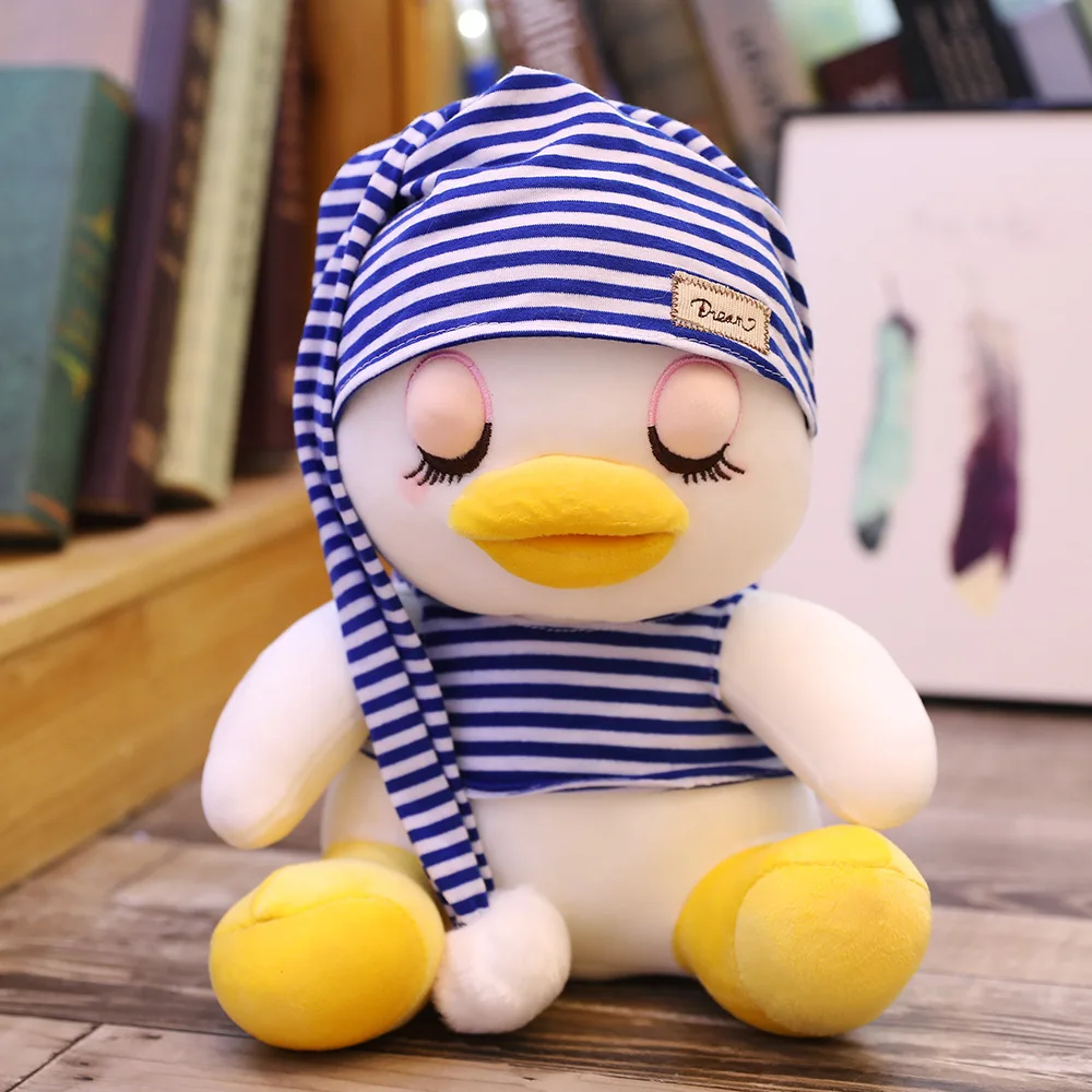 Утка плюшевая игрушка мультяшная Милая Мягкая кукла животные куклы детские
