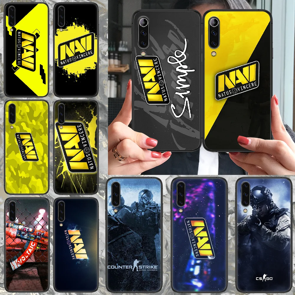 CS GO NAVI чехол для телефона с логотипом Samsung Galaxy A 5 10 20 3 30 40 50 51 7 70 71 E S 4G 16 17 18 черный