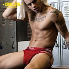 Новинка, ADANNU, сексуальный мужской бандаж, мужское нижнее белье, хлопковые мужские трусики, мужские стринги, стринги, Cueca, дышащее нижнее белье с мешочком для пениса