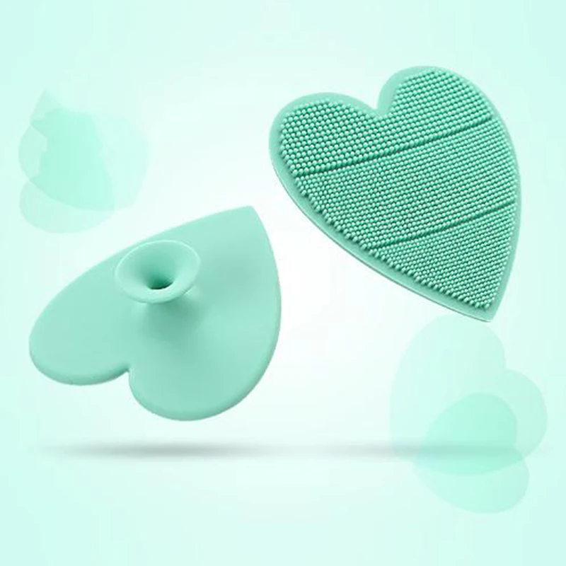 Волшебное Силиконовое средство для удаления черных точек в форме сердца щетка