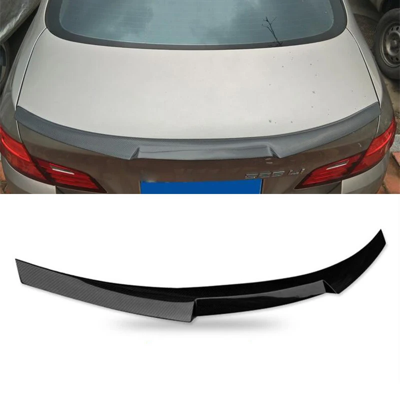 

CEYUSOT For M4 Style Carbon Fiber 4door Spoiler BMW 5 Series F10 F18 Car Trunk Rear Tail Wing 2011-17 520i 523i 528i 535i 550i