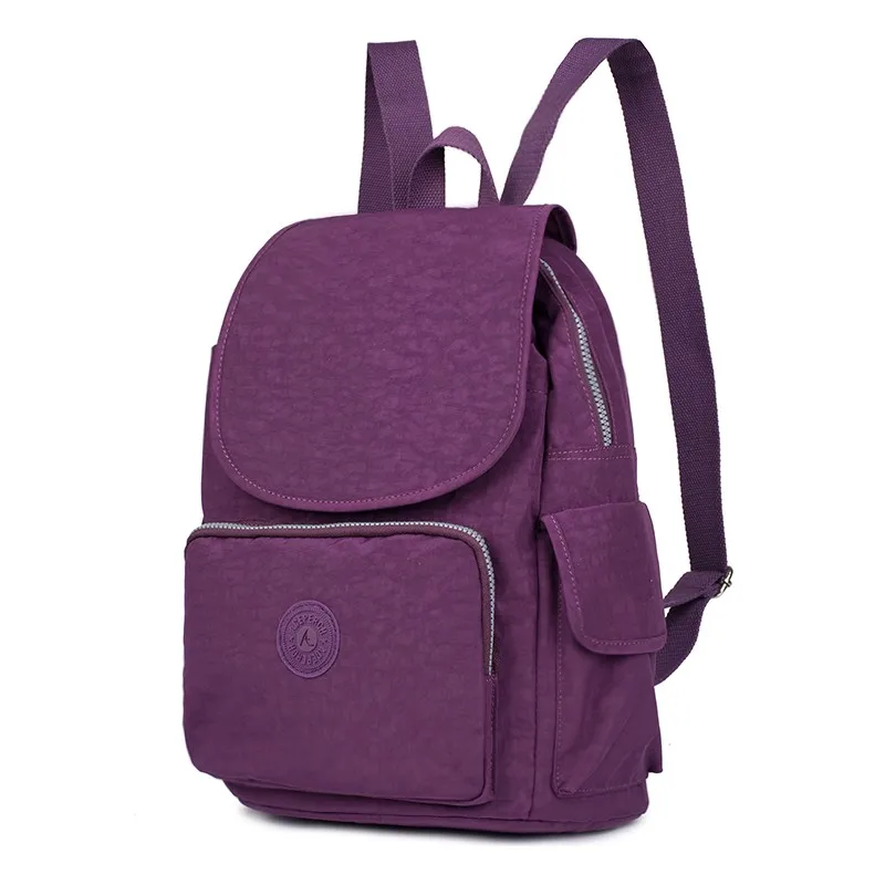 1 piece Purple Повседневный рюкзак ACEPERCH женский школьный рюкзак для девочки подростка для ноутбука Mochila Feminina - Цвет: 1 piece Purple