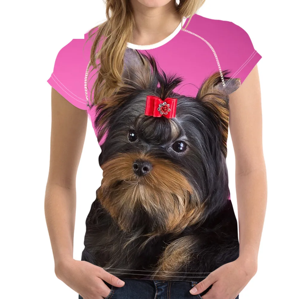

Male/Female Super Large Fashion Cute Charming Animal Dog 3D Printing T-shirt Round Neck Short Sleeve Unisex Summer Top, XXS-6XL