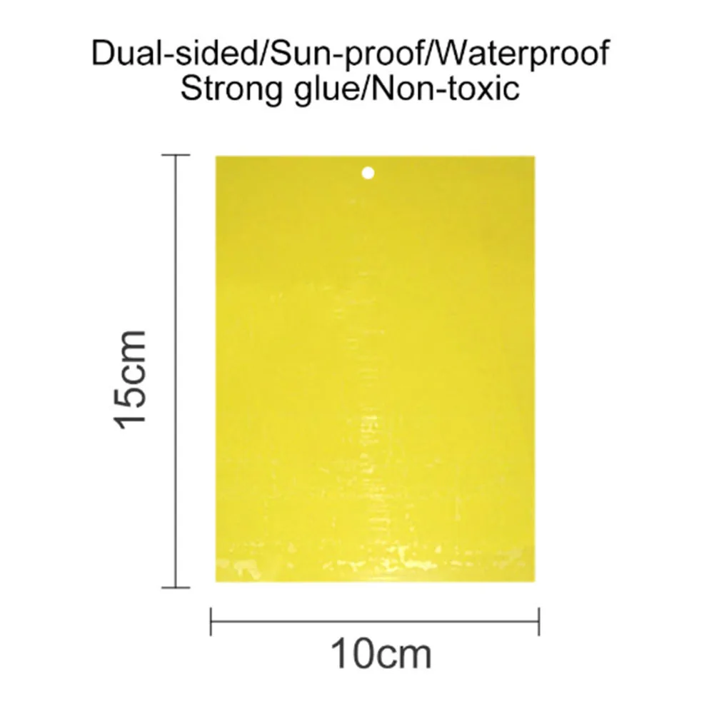

Buzz Fruit Fly Bug Mosquito Killer Insects Pest Catcher Fly Trap Sticker Board For Kitchen Farm Plant Garden Household Tool