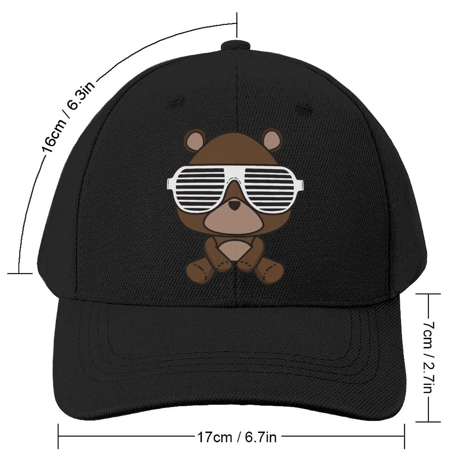 Бейсболка Kanye West Boss Bear оптовая продажа ретро бейсболка из полиэстера теннисная