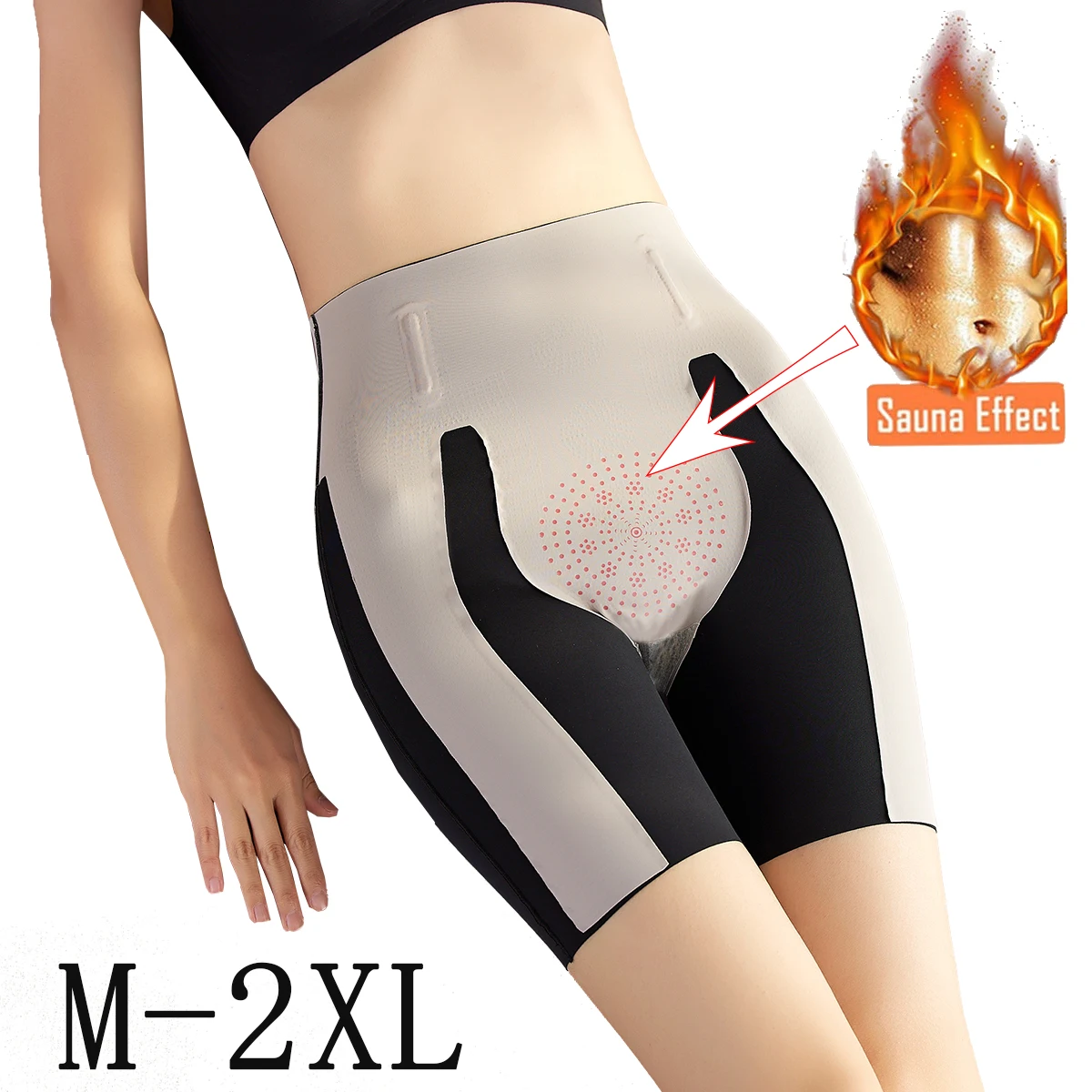 

2021 New Women Waist Training Hip Raise Fat Burning Fitness Body Shaper Pants Yoga Slimming Sports Shapewear