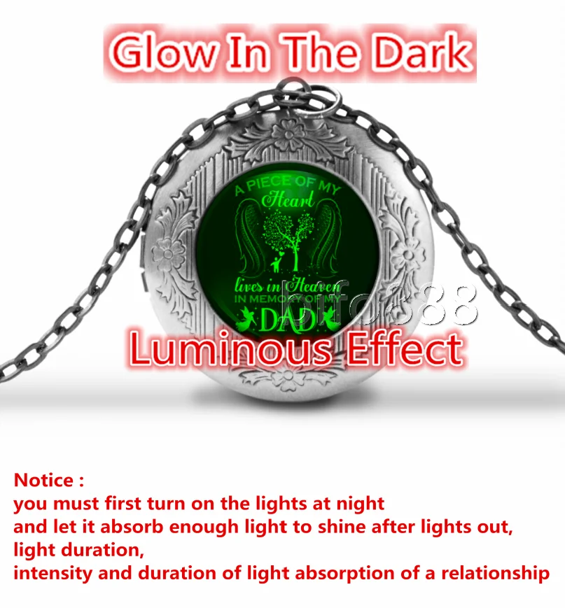 BIFOYOU в память моего папы кабошон стекло ароматерапия фото медальон ожерелье Духи