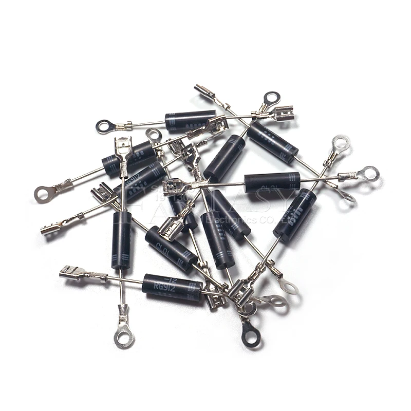 10PCS 5KV 0.6A 600mA Microwave Oven High Voltage Fuse 5kv 6*40mm