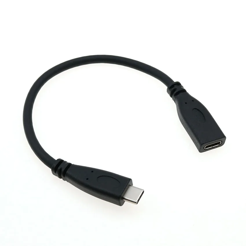 Удлинительный кабель Cltgxdd USB 3 1 Type-C штекер-гнездо 0 2 м | Обустройство дома