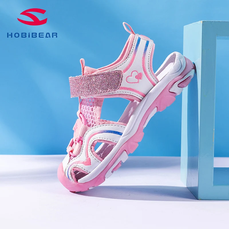HOBIBEAR 2020 летние детские школьные пляжные сандалии обувь для девочек AU6816|Сандалии|
