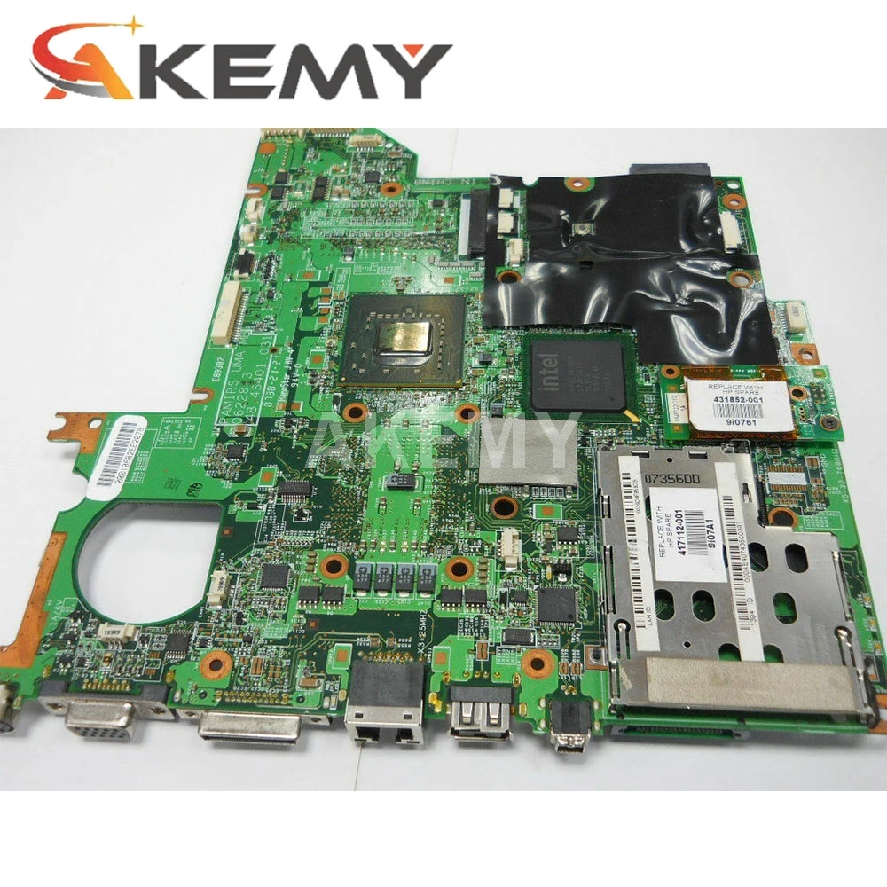 

Akemy 460715-001 for HP pavilion DV2000 DV2500 DV2700 V3000 laptop motherboard 448598-001DDR2