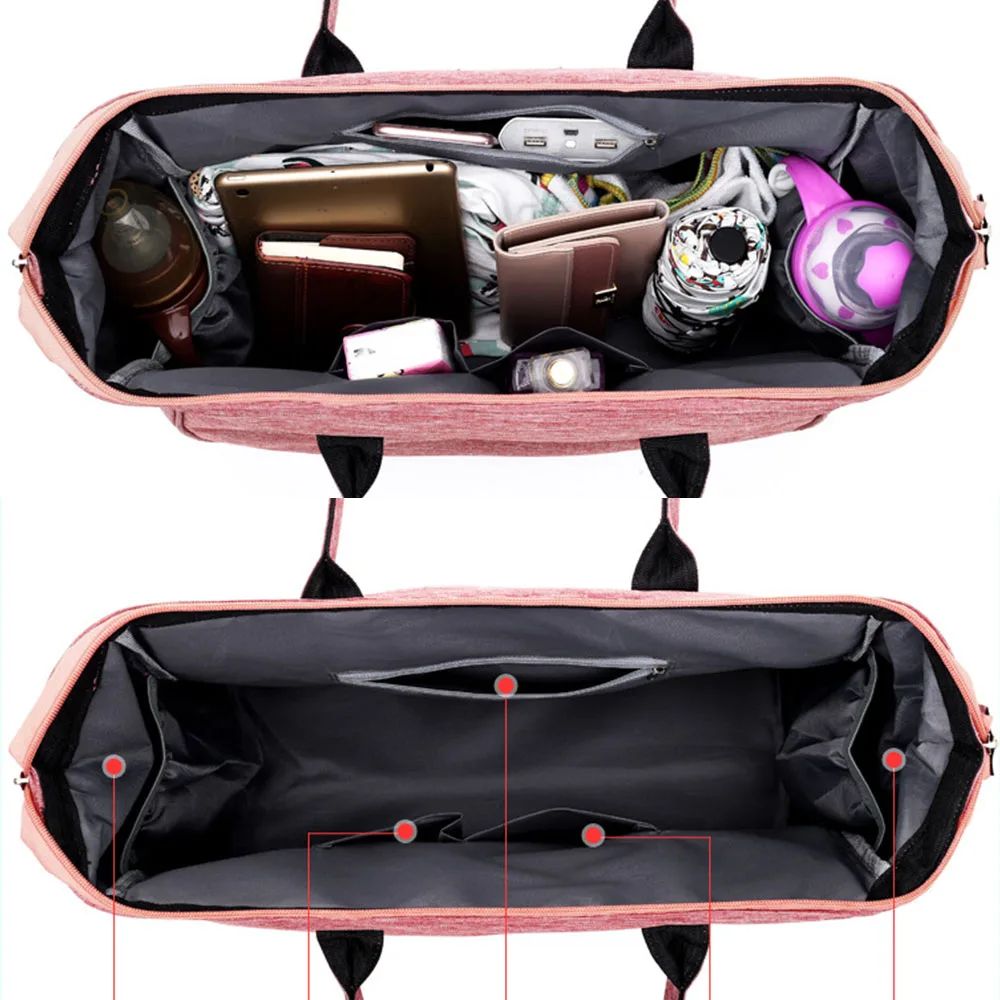 Сумка для детских подгузников водонепроницаемый дорожный тоут мам на детскую