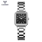 Женские модные роскошные часы CADISEN, простые повседневные водонепроницаемые женские часы, relogio feminino, новинка 2020