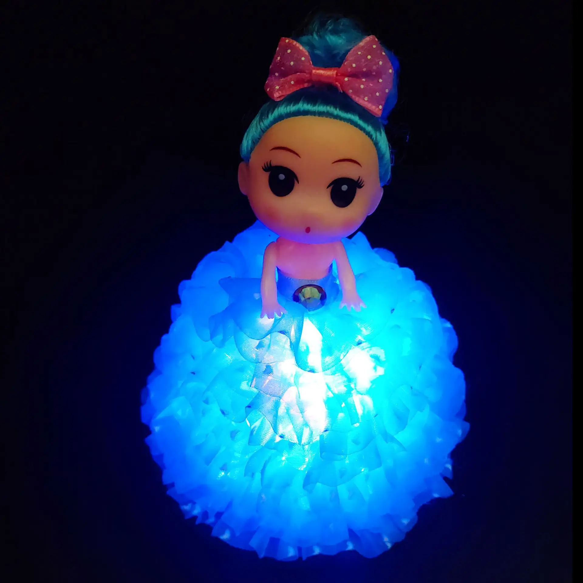 Светящаяся кукла принцессы ручной работы 18 см спутанная креативный подарок для