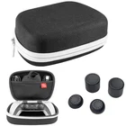 Для Playstation 5 PS5 PS4 контроллер сумка для хранения Жесткий чехол Eva защитный чехол для геймпада с 4 крышками для большого пальца