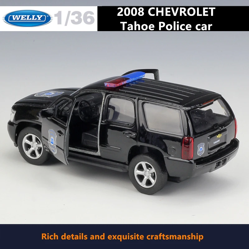 WELLY 1:36 2008 CHEVROLET Tahoe брелок для автомобильных ключей модель машина Моделирование