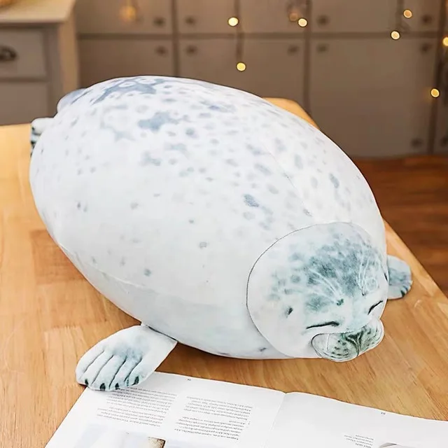 

Peluche Lion De Mer 20cm 60cm Animaux Marins Doux Phoque Poupee Pour Enfants Cadeau Dormir Oreiller 3d Nouveaute