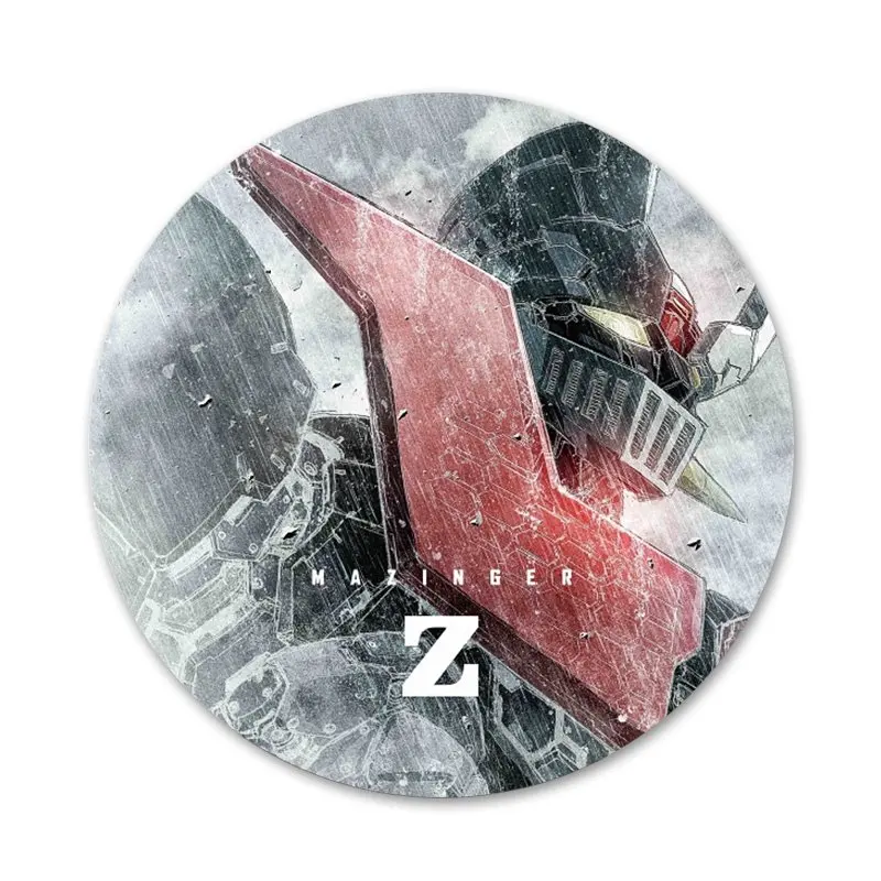 

Mazinger Z New Icons Pins Badge Decoration Brooches Metal Badges For Backpack Decoration 58mm