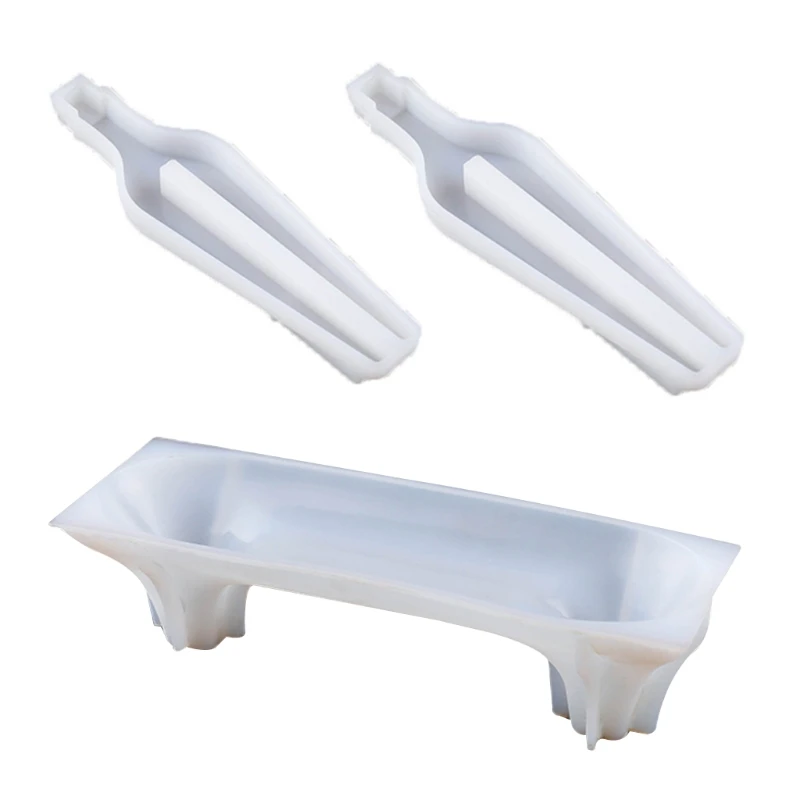 

Epoxy Resin Jewelry Mold Resin Casting Mold Chopsticks Forks Knives Storage Mold Set Suitable for Diy Resin Crafts