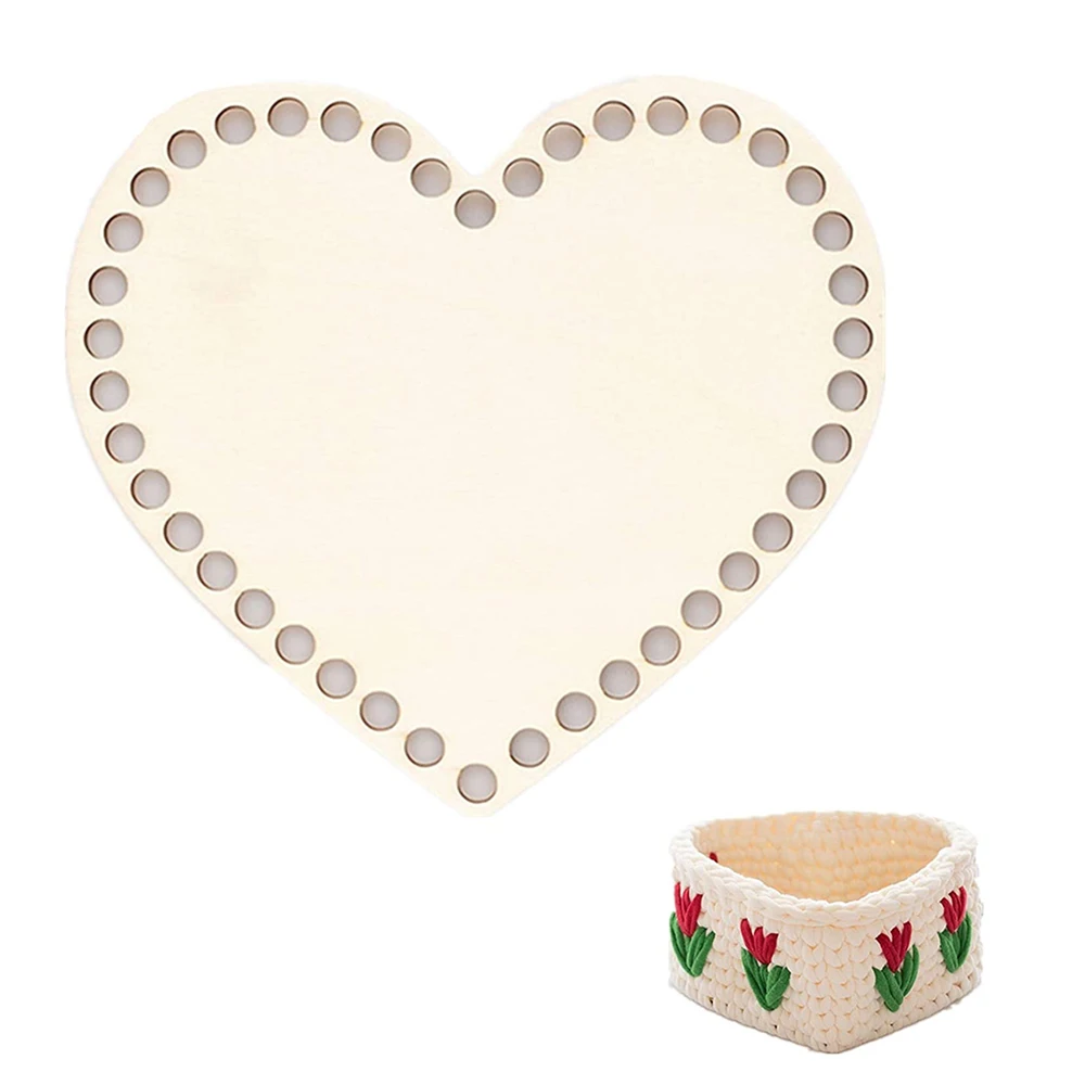 2 шт. корзина из натурального дерева в форме сердца|Поделки дерева| |