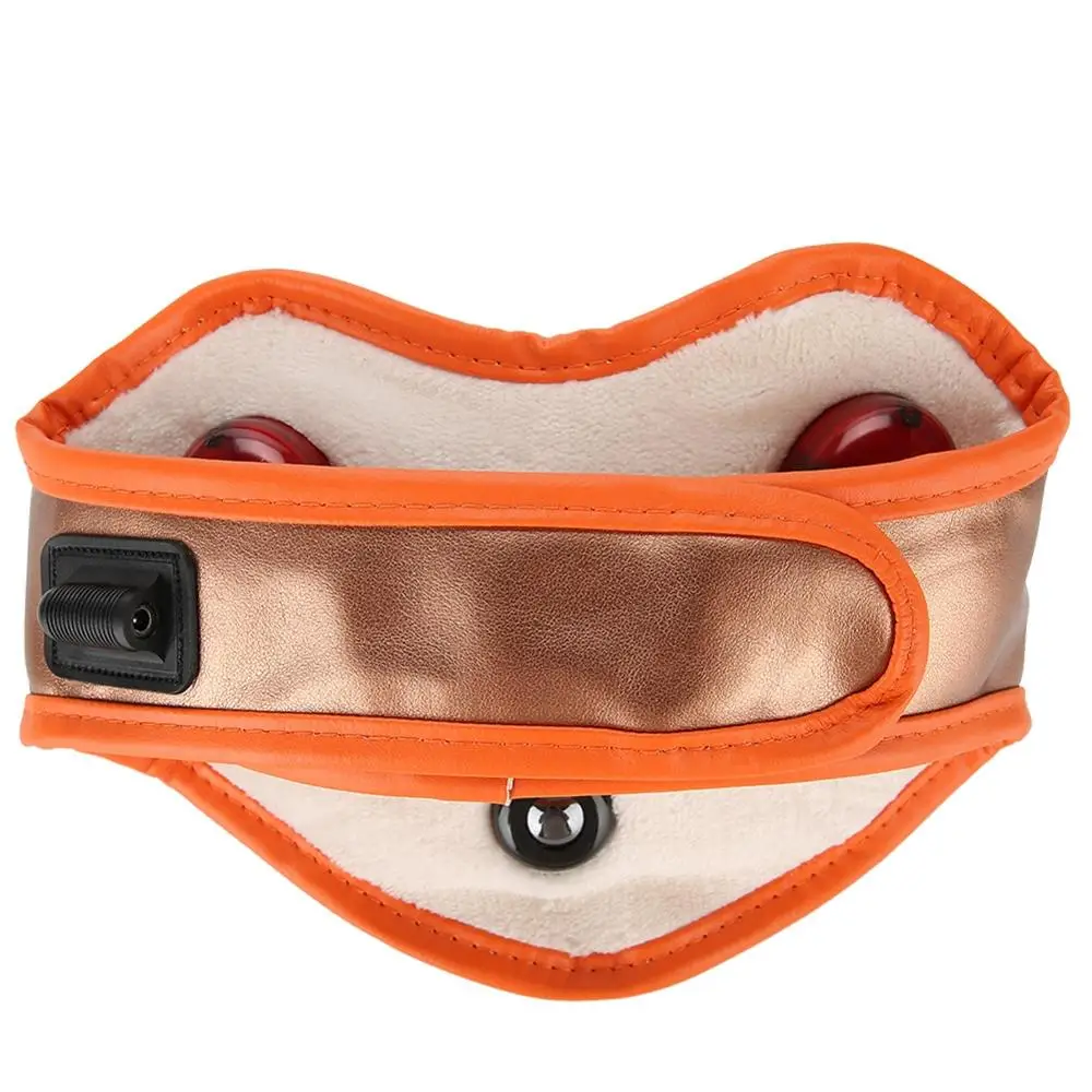 USB Electric Cervical Spine Belt Heating Infrared Vibrations Magnetic Therapy Shoulder Massage Relieve Neck Mains | Красота и