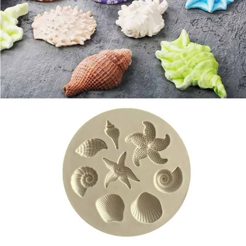 Инструменты для украшения торта DIY морские создания раковины торт с глазурью