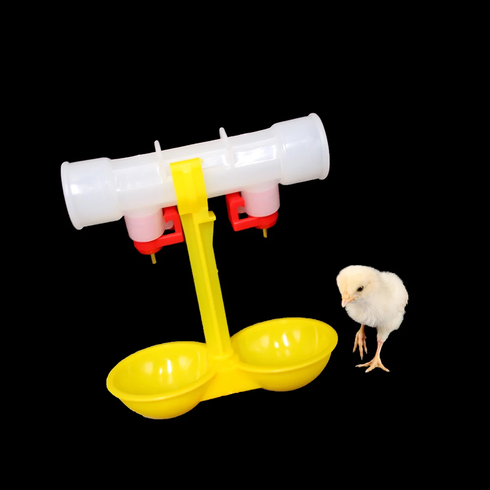 КАПЕЛЬНАЯ поилка 15 шт. клетка для птицеводства аксессуары цыплят птицефабрики |